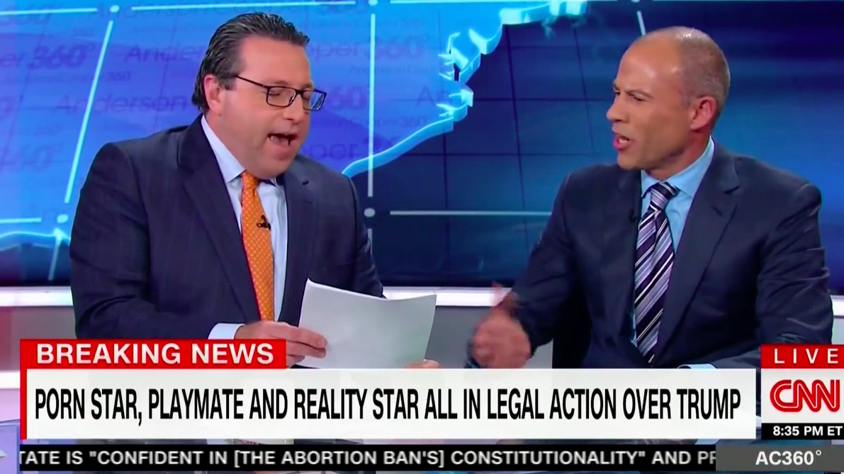 Michael Cohen & Stormy Daniels Attorneys Have Epic Clash on CNN ...