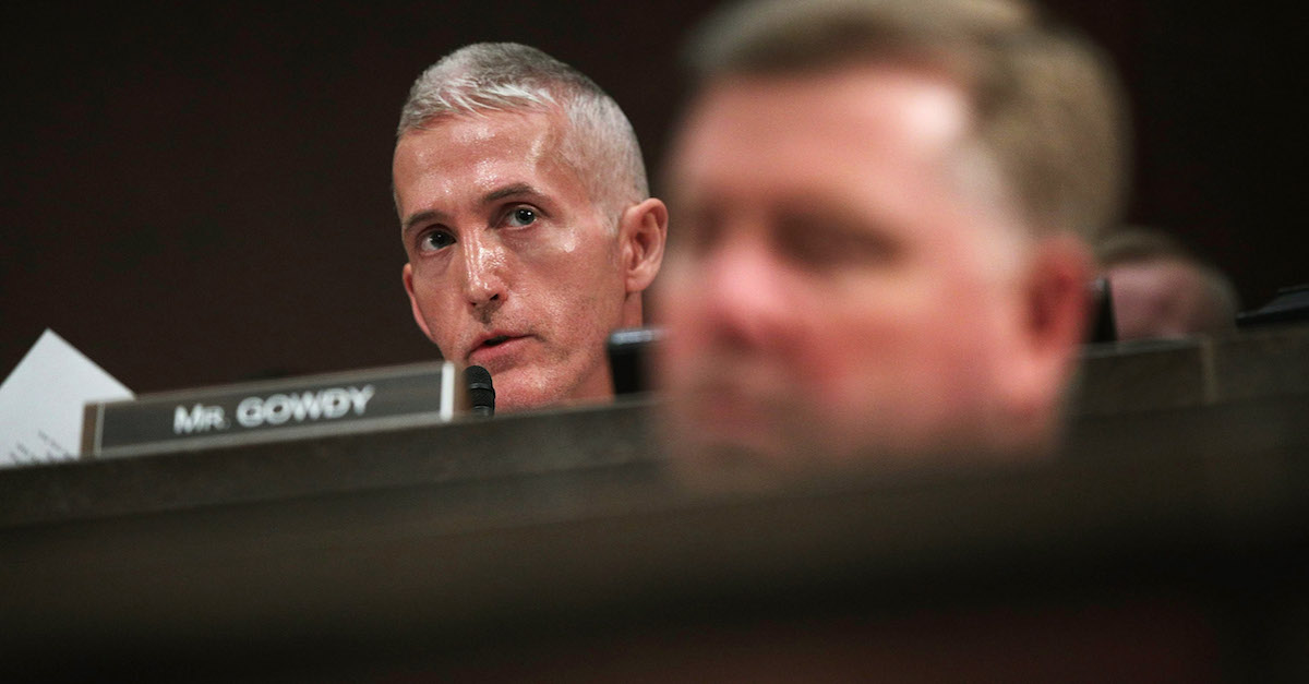 Reports Say Trey Gowdy Will Help Trump Fight Impeachment | Law & Crime