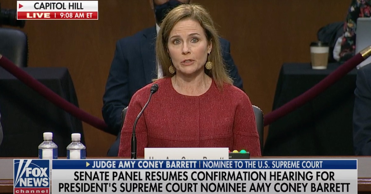 What Amy Coney Barrett Said About Recusal | Law &amp; Crime