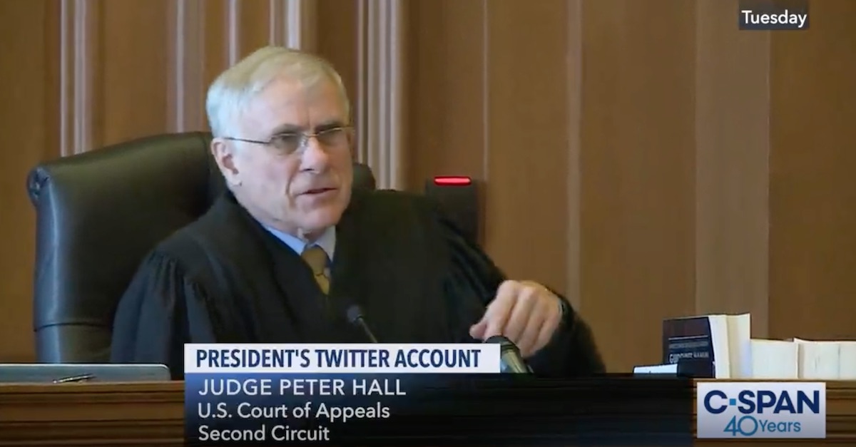 Second Circuit Judge Peter W. Hall Dies at 72