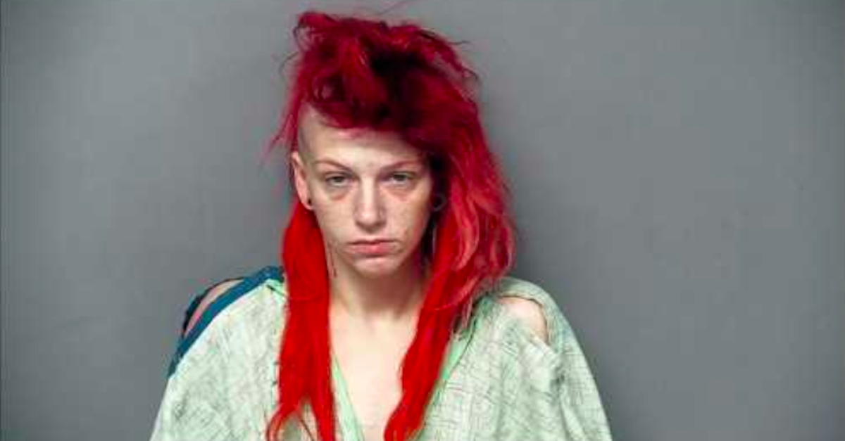 Lacey Uthe Caught Streaking Naked Around Kids While on Heroin