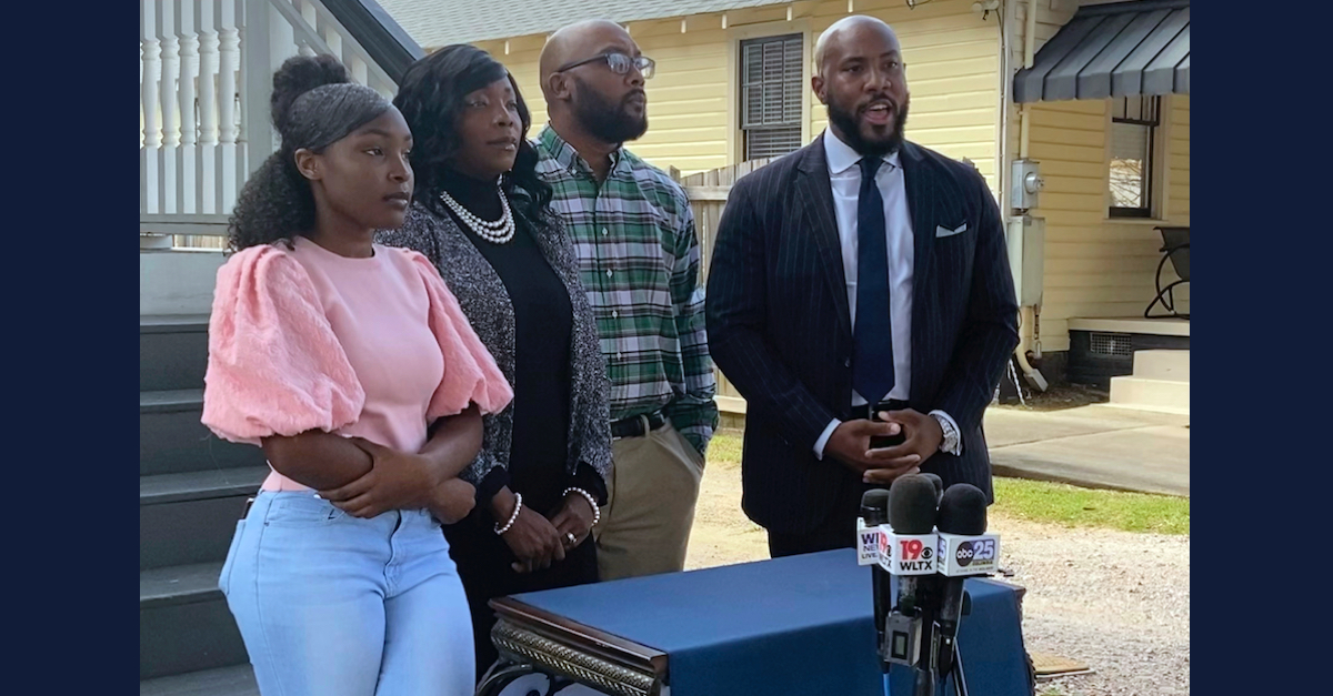 Teacher pushed student Marissa Barnwell over pledge lawsuit