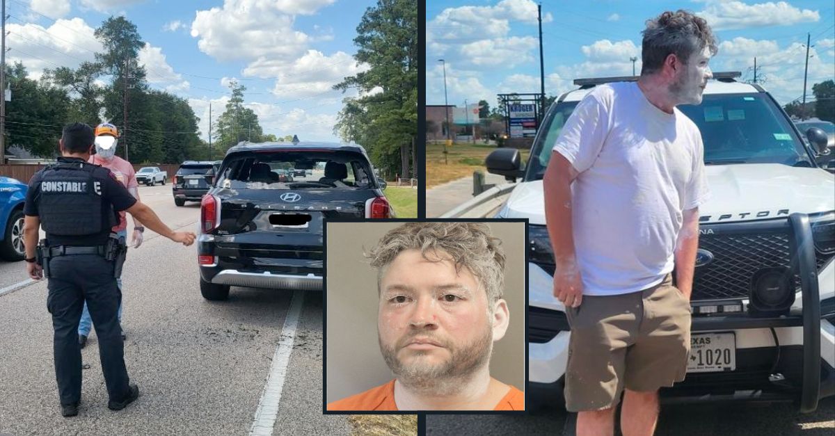 David Winston arrested after road rage face painting