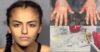 Hend Bustami (LVMPD), Bustami's hands following her arrest and inside the home where she attacked fatally stabbed her mother (Clark County District Court)