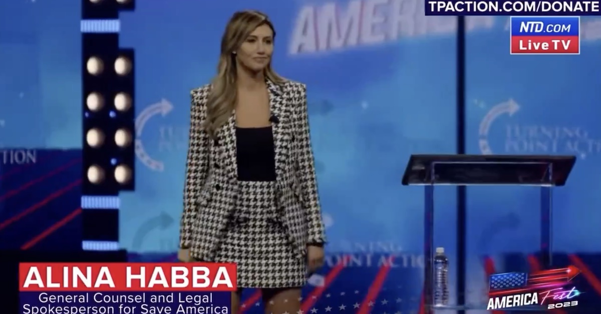 Hilary Rico Alina Habba rant on Hillary Clinton RICO lawsuit, explained