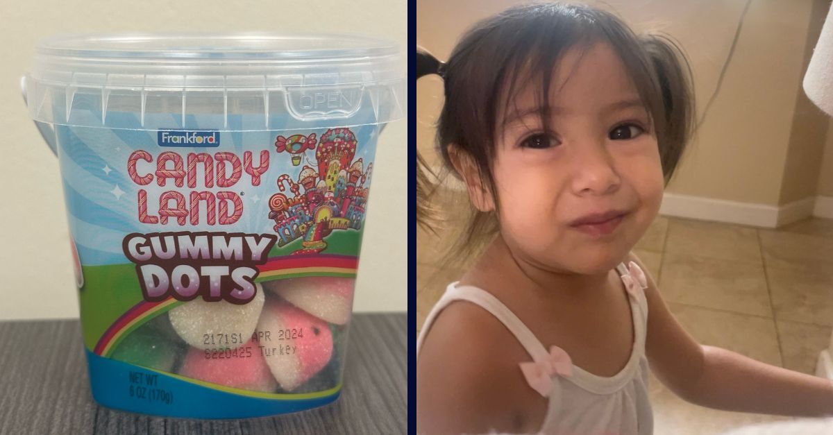 Toddler disabled after choking on Candy Land Gummy Dot: Suit