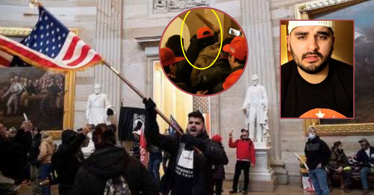 Man who smashed Pelosi sign on Jan. 6 is arrested, feds say