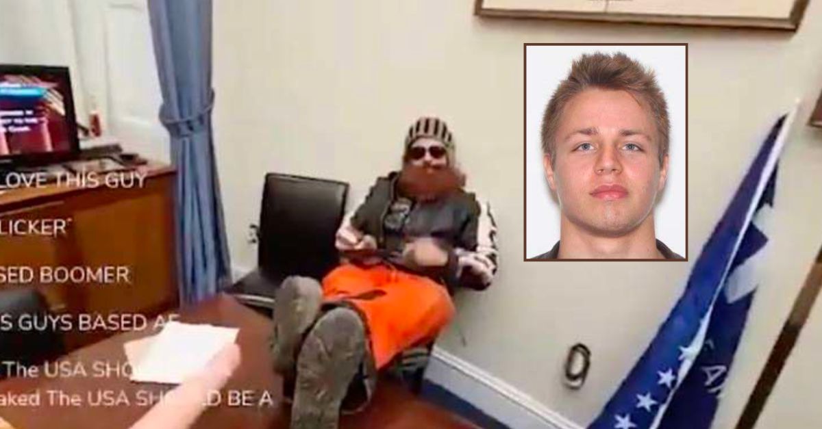 Man who smoked pot in senator’s office on Jan. 6 sentenced