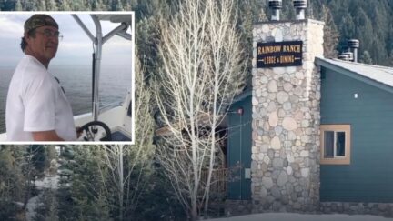 Lewis Hudgens (Mobile Funeral Home and Crematory); Rainbow Ranch Lodge (KBZK screenshot)