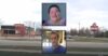Vinnice Daianie Leon, Robert B. Leon, and the Wendy's where he fatally fell from the car she was driving (WXMI screenshots)