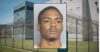 Background: J.V. Conte Detention Facility in Broward County. Broward County Sheriff's Office website. /Inset: Terry Jennings booking photo, Coconut Creek Police Department.