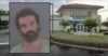 Michael Fleming appears inset against a Chase Bank in Florida