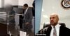 Left: A teen is seen in Detroit Judge Kenneth King's courtroom (WDIV/YouTube). Right: Judge Kenneth King (36th District Court/YouTube).