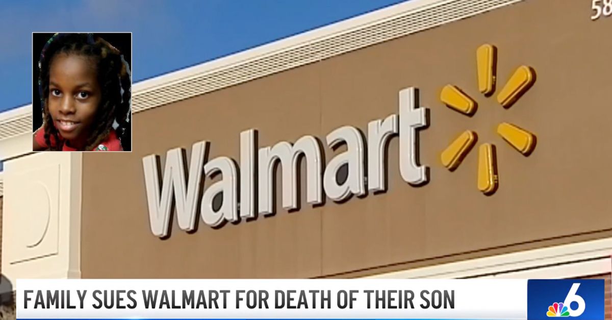 Family of boy, 9, sues Walmart for son’s death