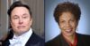 Left: Elon Musk arrives for the 2022 Met Gala at the Metropolitan Museum of Art on May 2, 2022, in New York. (Photo by Dimitrios Kambouris/Getty Images for The Met Museum/Vogue). Right: FILE - This undated photo provided by the Administrative Office of the U.S. Courts, shows U.S. District Judge Tanya Chutkan (Administrative Office of the U.S. Courts via AP, File)