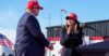 Donald Trump and Kristi Noem
