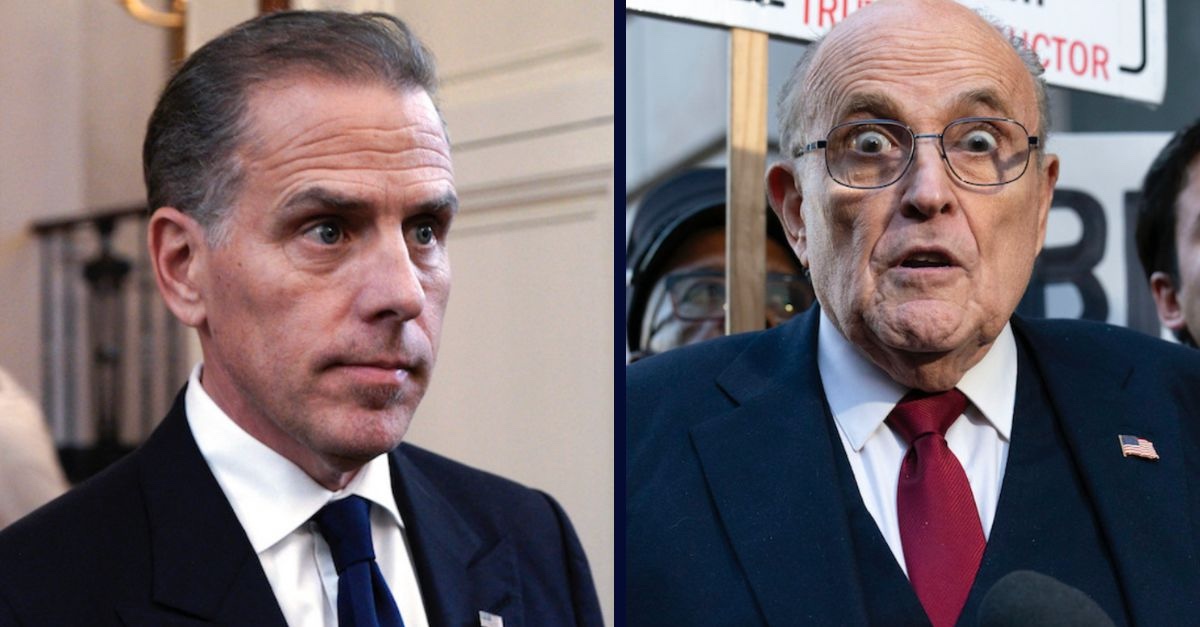 Hunter Biden name-drops Rudy Giuliani to collect millions