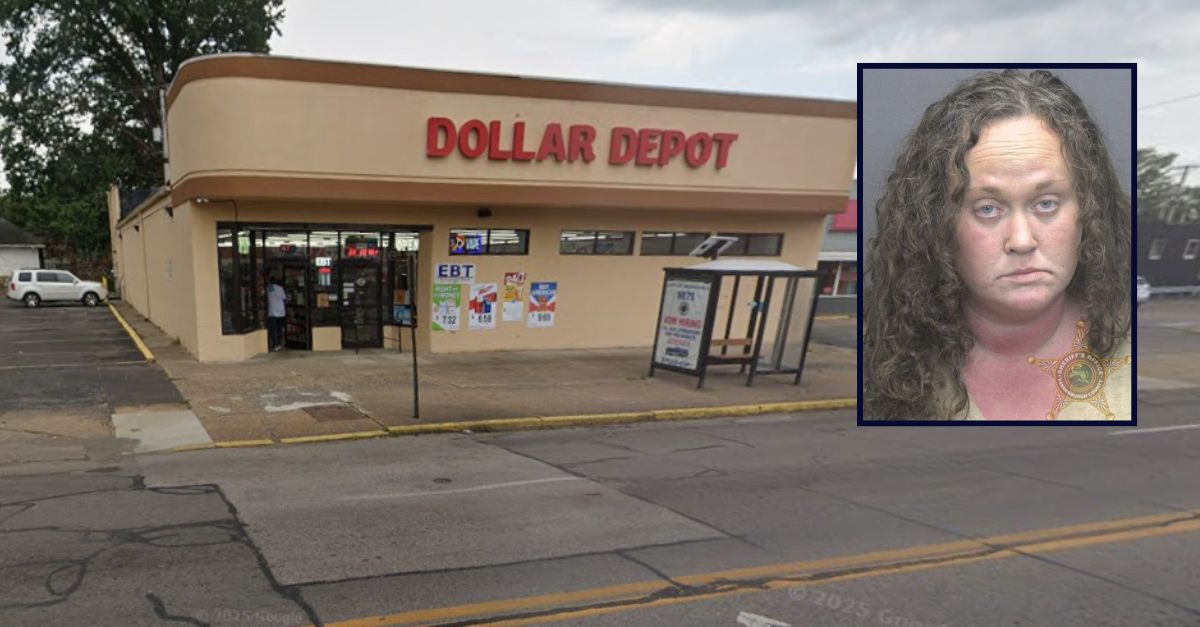Woman terrorizes dollar store employee with Hawaiian Punch and tries to run him over with her Jeep after she was confronted for shoplifting: Cops