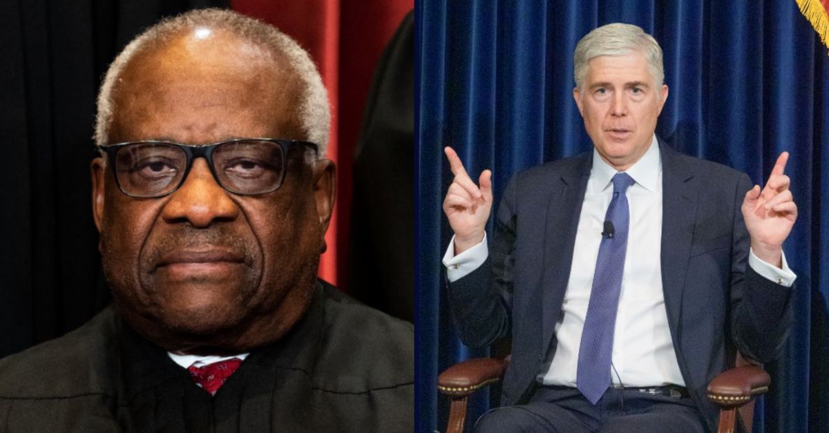Gorsuch, Thomas unload on colleagues for refusing major case