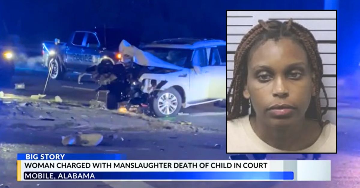 Woman finds out in court that her 7-year-old son died in the crash she allegedly caused