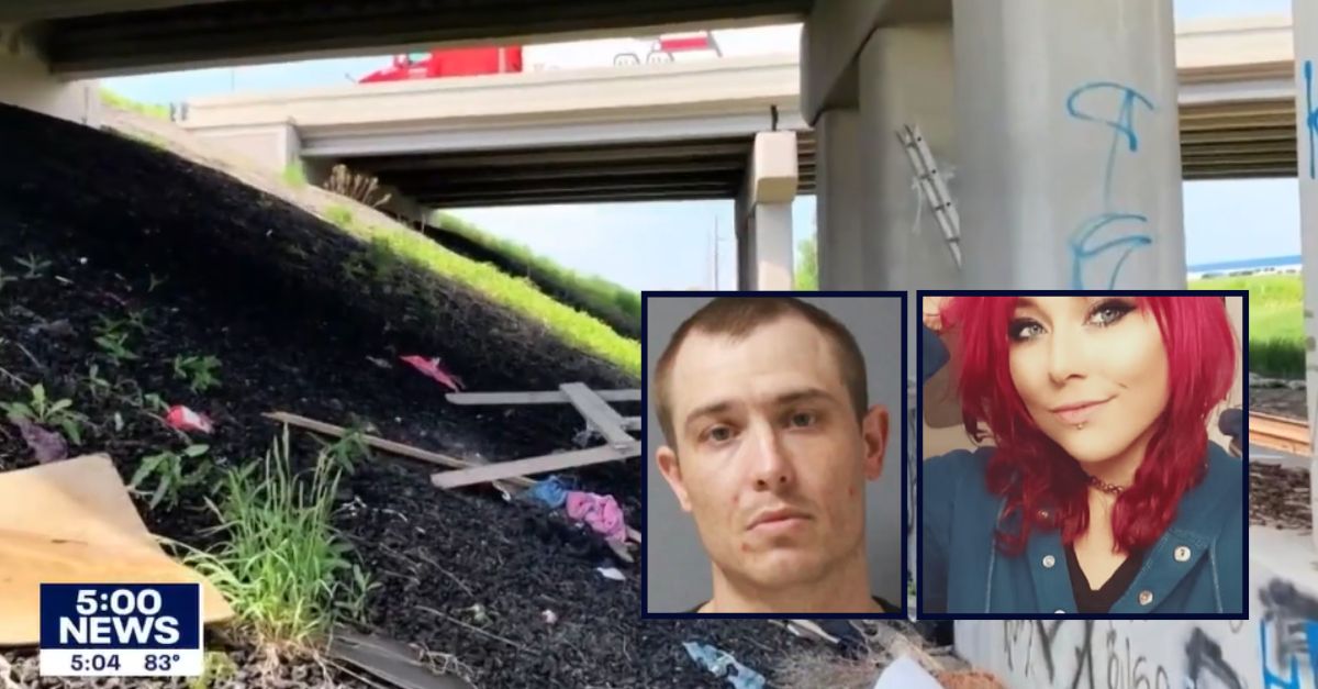 Man shot ex-girlfriend through mouth, left body 'like trash underneath a dirty overpass'