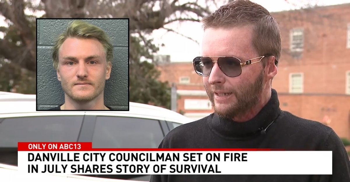 Man accused of setting councilman on fire after splashing him with gasoline to stand trial