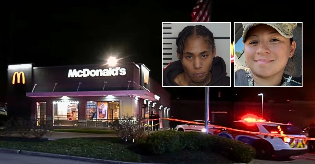 Navy vet killed at McDonald's while 'protecting' mom and child from gun-toting woman: Cops