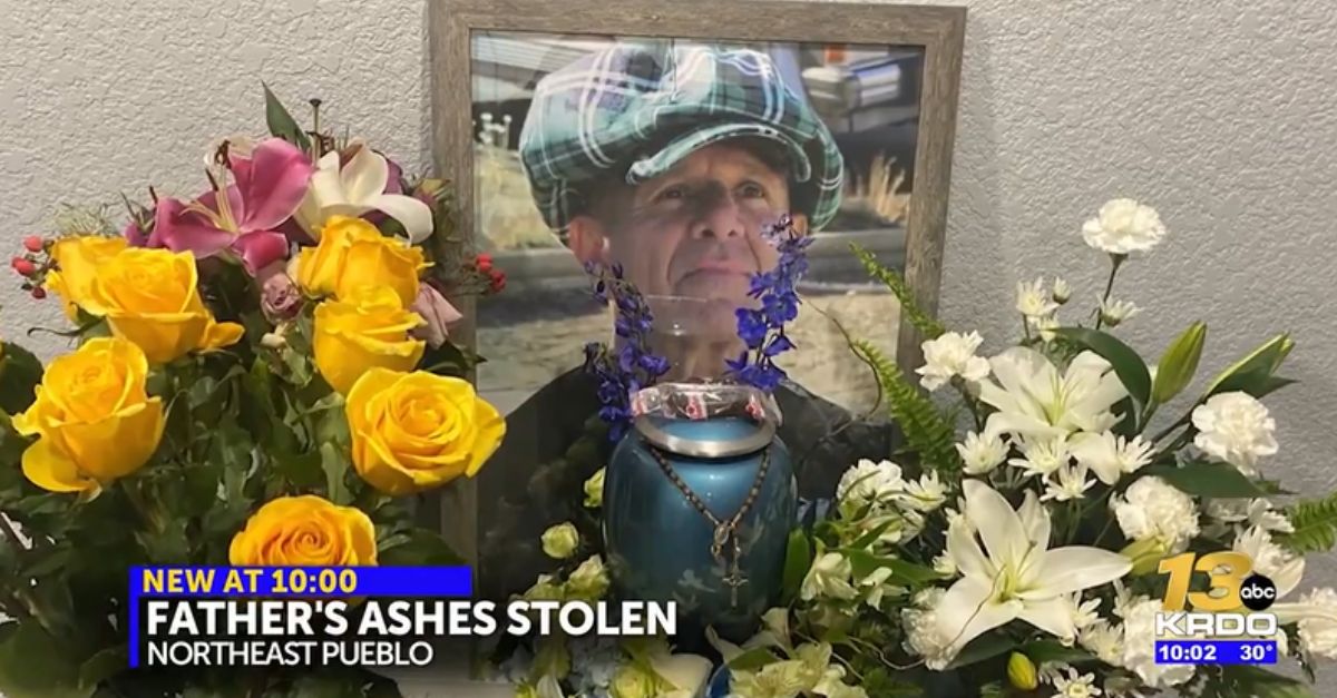 Thieves took cancer patient's remains from daughter's home, nothing else in break-in: Cops