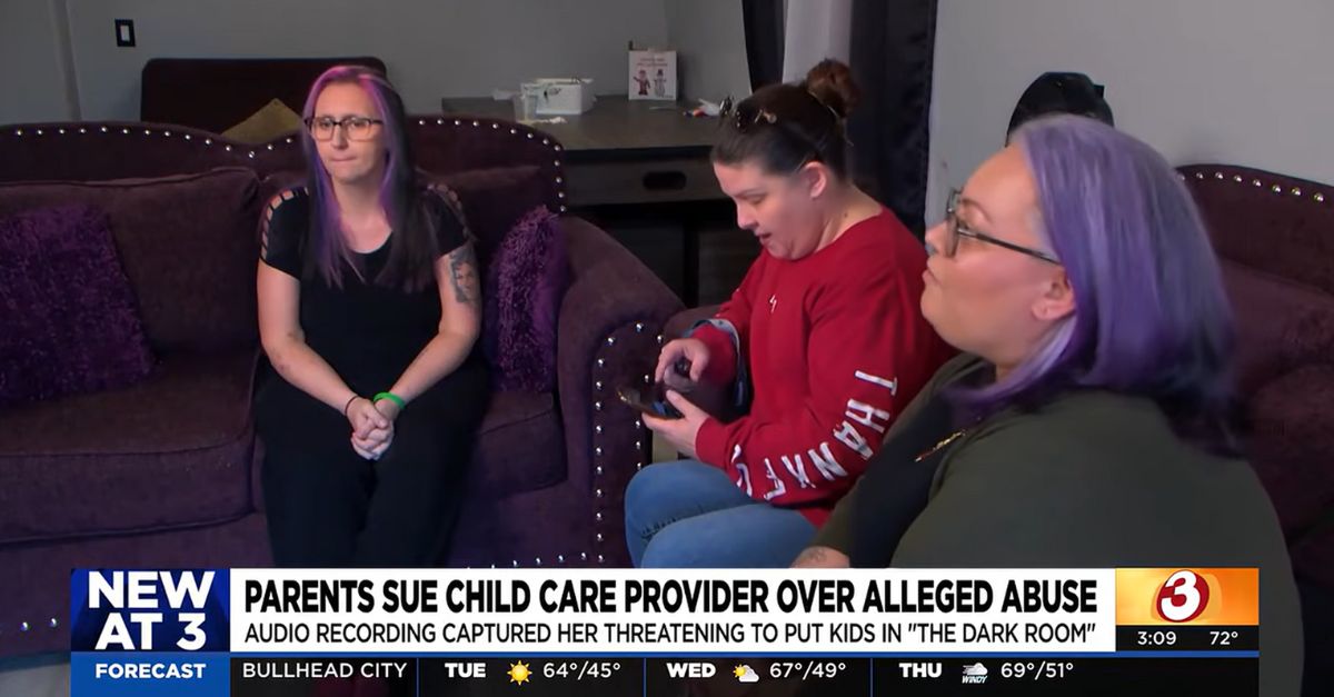 'Where bad kids go': Moms sue day care owner after kids had night terrors from being locked in a 'dark room' as punishment