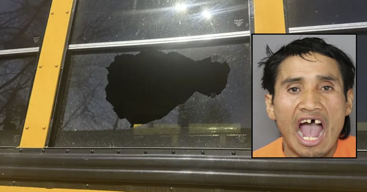 Man who threw rock at a school bus and fractured 8-year-old's skull did it before: Police
