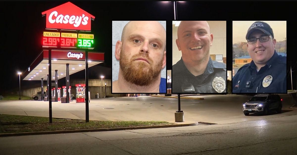Casey's employees sprang into action after gunman came in and shot 2 cops