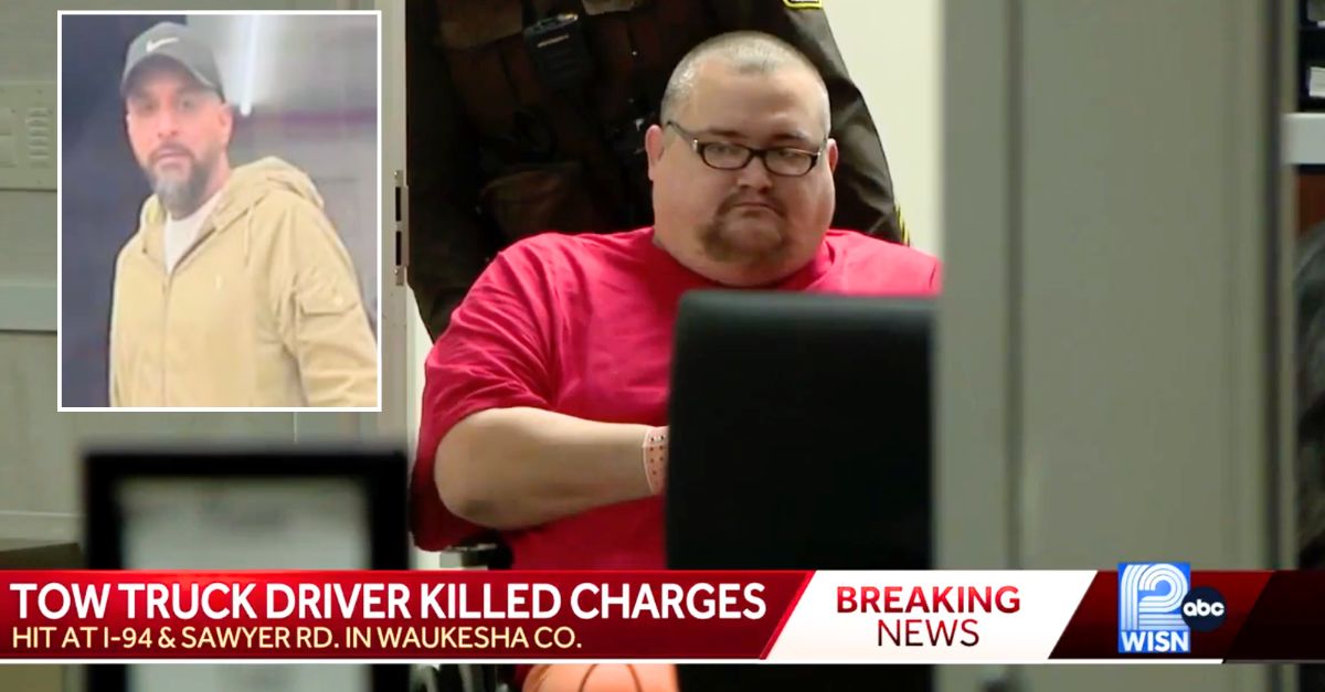 'Pushed to the side like a dead deer': Man crashed minivan into tow truck driver and killed him, then kept going at the same speed, telling a friend he thought he'd hit an animal