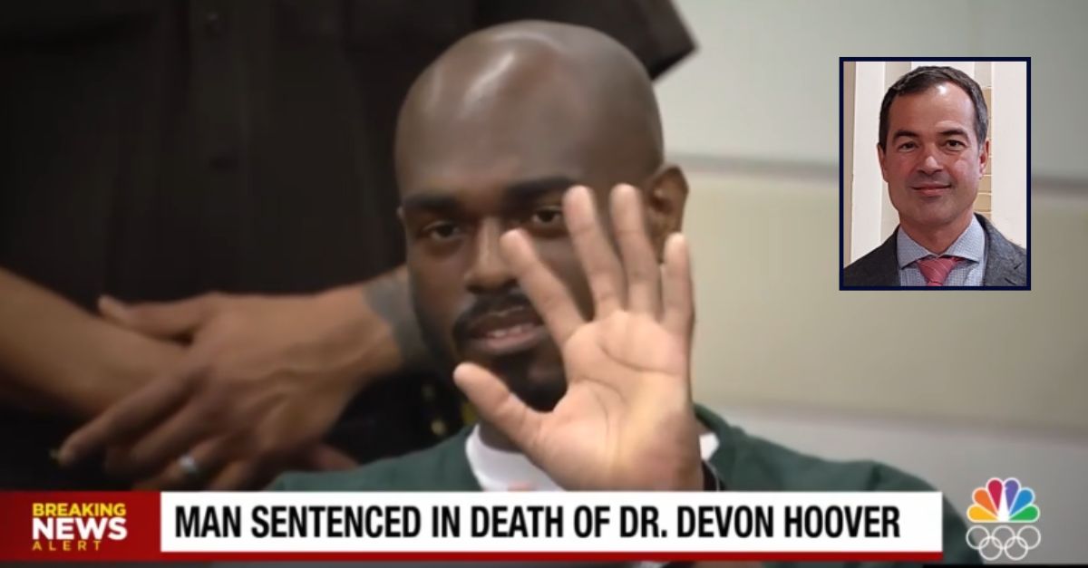 Killer smiles, waves for the camera at sentencing for murdering neurosurgeon, another man