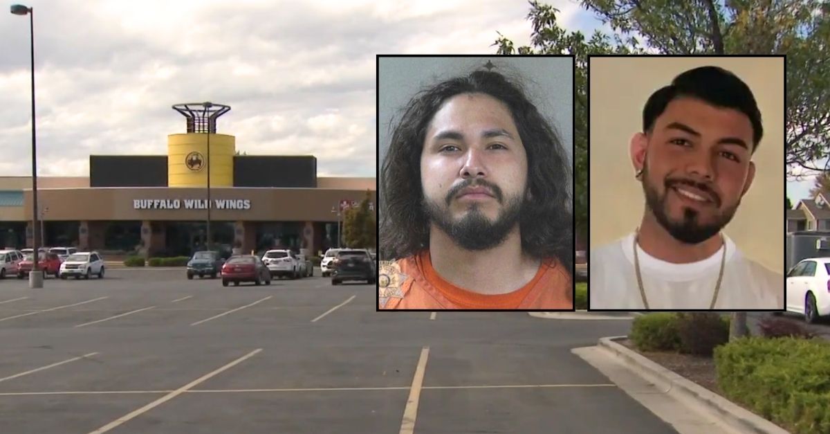 Man leaving Buffalo Wild Wings is fatally shot 'in a crossfire' in parking lot: Police