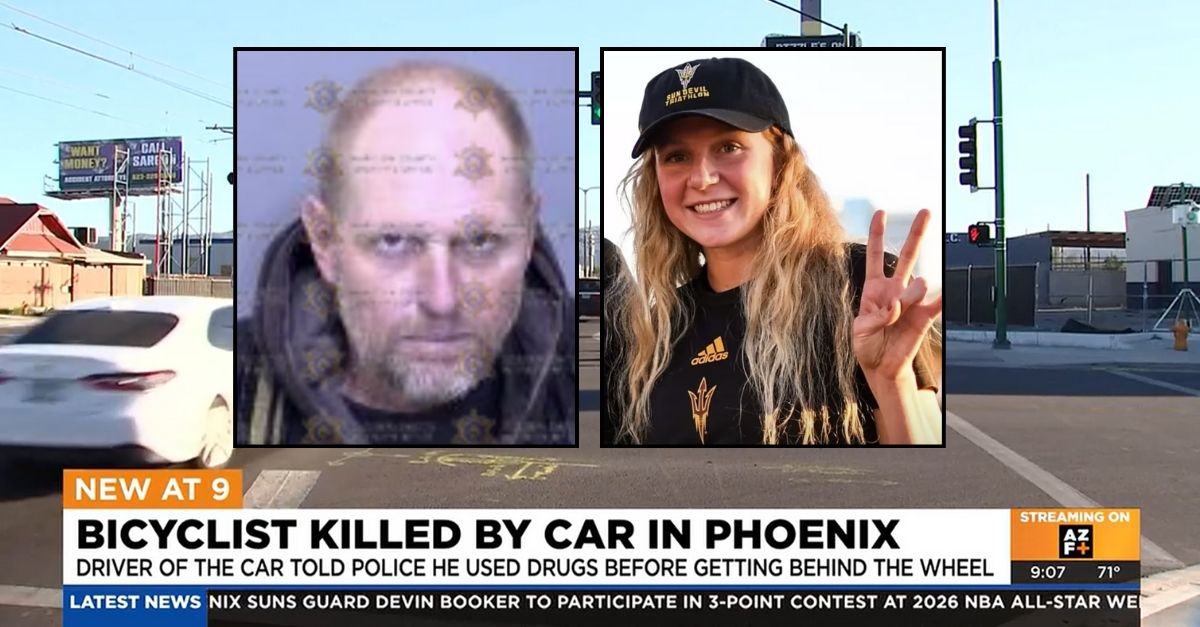 'I fell asleep': Driver who dragged cyclist underneath van said he 'passes out randomly and wakes up in different places,' police say