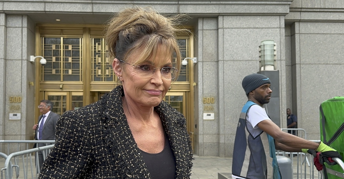 Sarah Palin overturned a judge's 'erroneous' decisions and kept defamation lawsuit she lost twice going for nearly 9 years — only to end it this way