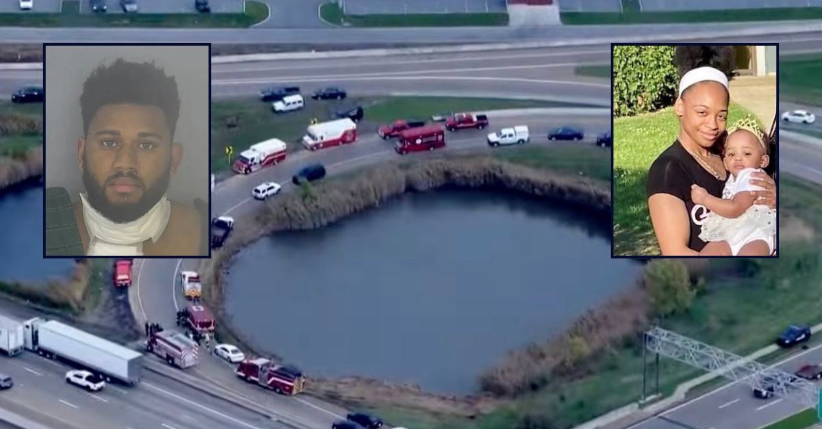 Man strangled girlfriend before tossing her 1-year-old daughter in pond to die