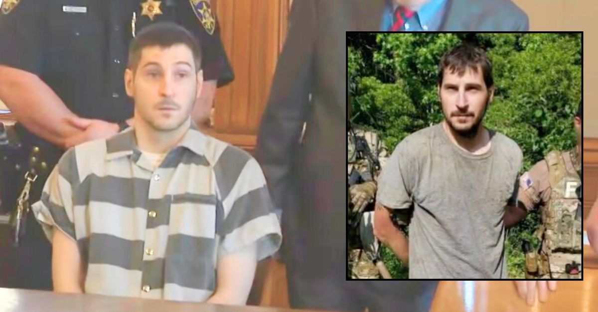 Man who killed mom sleeping with kids home, escaped prison with blanket-rope is sentenced