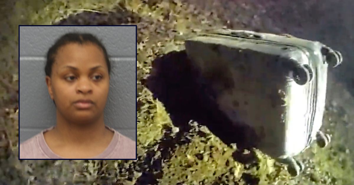 Woman charged after 2 girls found stuffed in suitcases, buried in 'shallow graves'