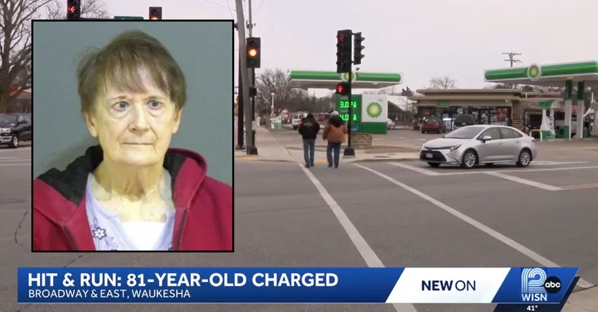 81-year-old headed to Pick 'N Save 'thought she hit something' on the way and kept going — it was a man she sent 15 feet into the air: Police