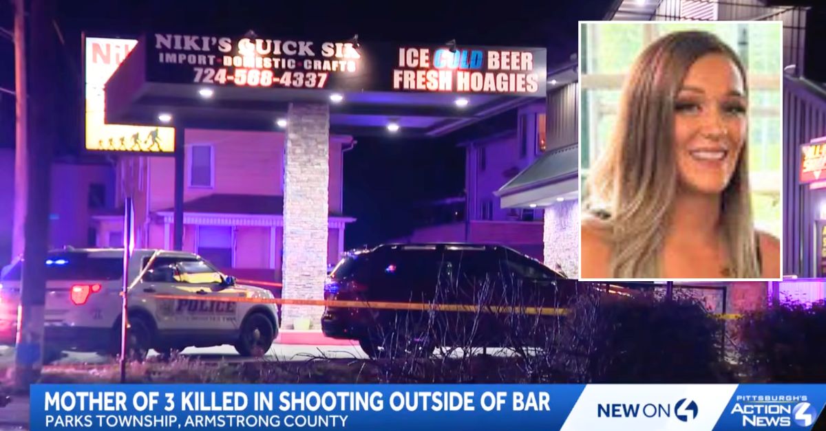 Woman stepping in to help suspected victim outside bar shot dead as suspect fires into crowd: Police