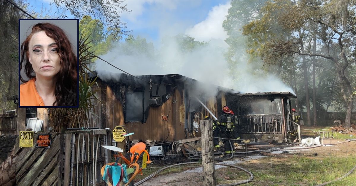 'Now we don't have s—': Woman who moved back in with husband to 'rekindle' marriage torches home, caught with lighter fluid, cops say