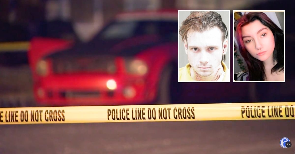 Teen was 'tackled' and stabbed 14 times by ex-boyfriend as she ran for police officer's help