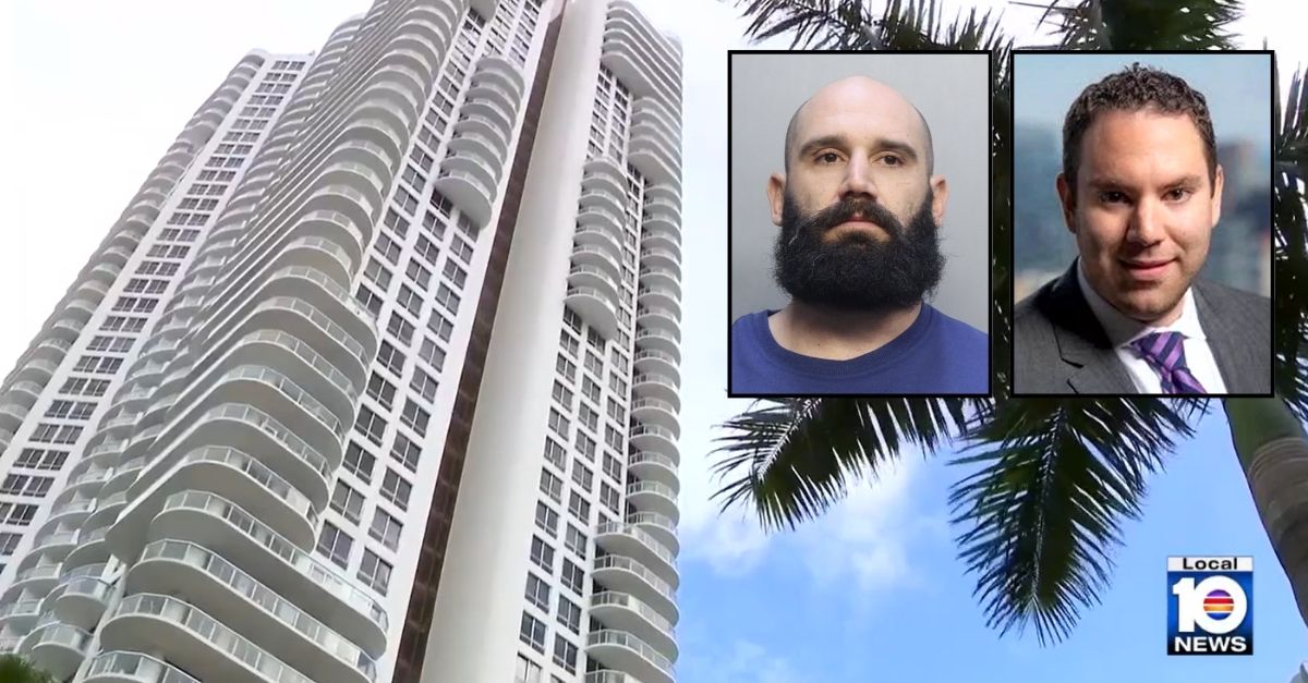 Man told cops his friend 'went to the elevator' after he was seen plunging to his death from a 25th floor balcony: Police