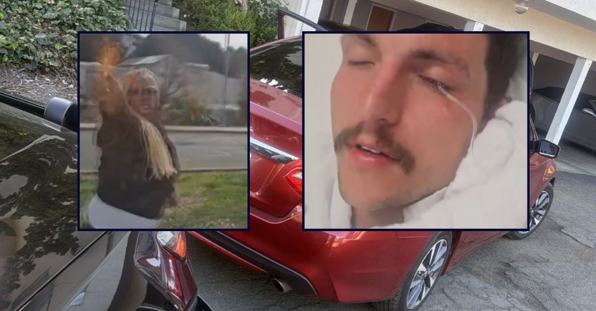 Veteran says woman pepper-sprayed him because he was driving too slow