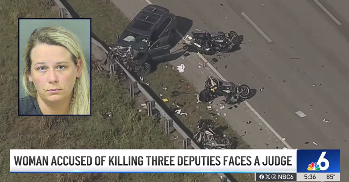 'High-fat' McDonald's meal may have caused 'brain fog' which led to tired nurse plowing into 3 deputies at more than 80 mph, killing them all: Cops