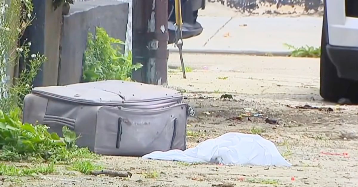 'Get the smell out': Man's body found stuffed in suitcase and dumped in alley, cops say