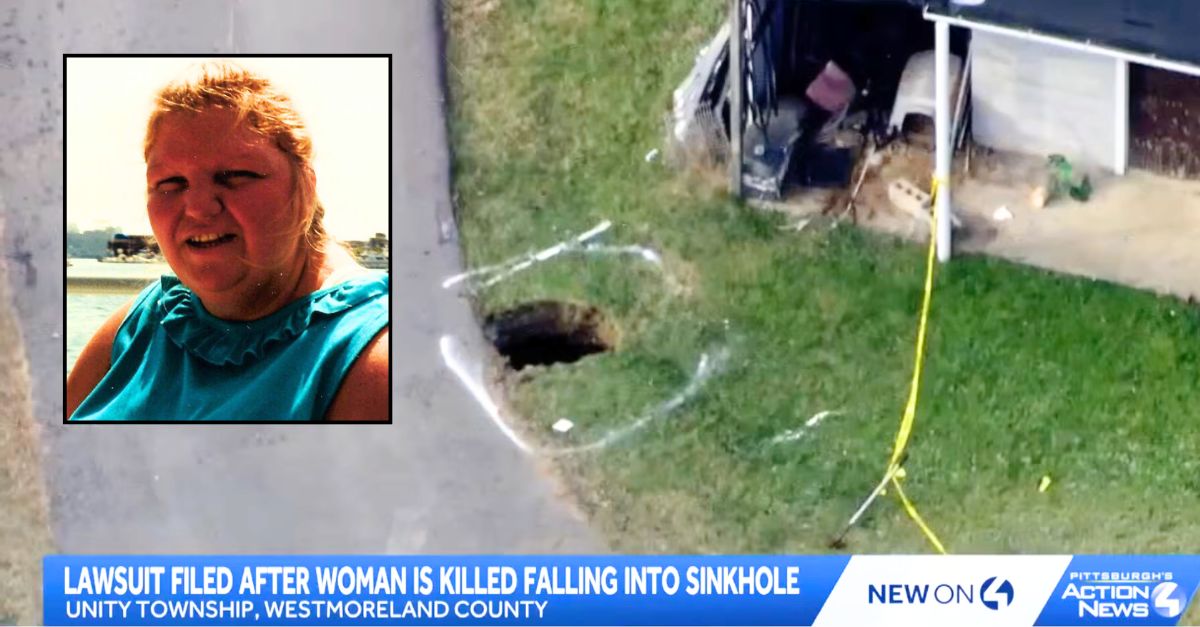 LegalWireDaily — Grandmother searching for pet cat outside a restaurant falls 20 feet into abandoned mine and dies: Lawsuit