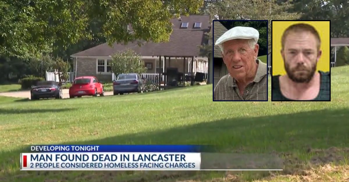 Man killed 81-year-old after doing yard work for him, then buried body under brush in woods