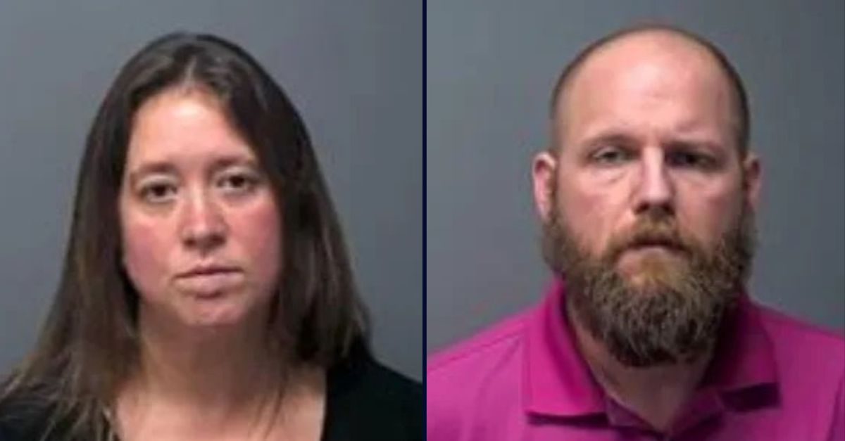 Couple used 'ratchet strap' to lock boy in dark bathroom for days without food, clothing